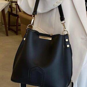 Women's Black Bag with shoulder strap